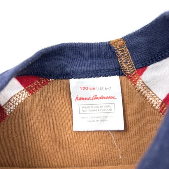Hanna Andersson Organic Bear Pajama Top - Picture 5 of 6